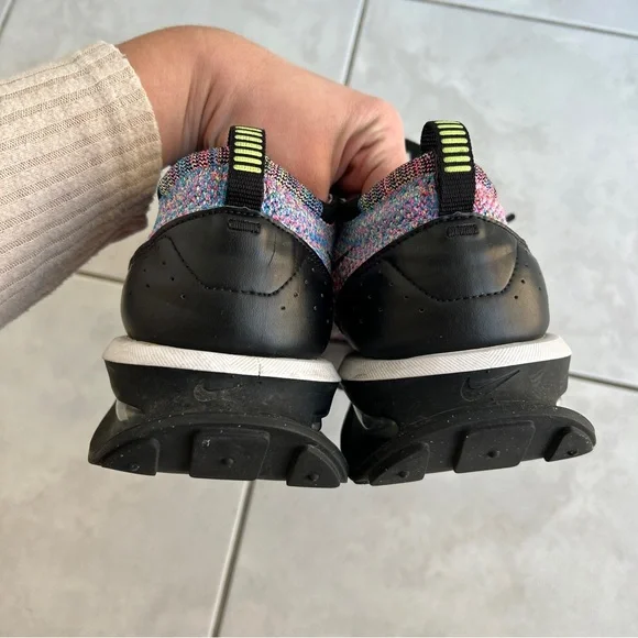 Nike Free Flyknit Multicolor Running Shoes Men's Size 12 - Picture 7 of 9